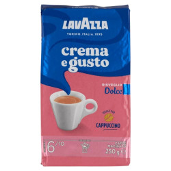 Kávé őrölt, 250g, Lavazza Crema e Gusto Dolce Őrölt kávék Lavazza