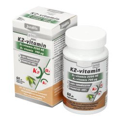 K2+D3+K1-vitamin tabletta 60db JutaVit Vitaminok, egészségmegőrzés JutaVit