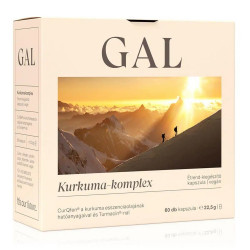 Kurkuma-komplex kapszula 60db GAL Vitaminok, egészségmegőrzés GAL
