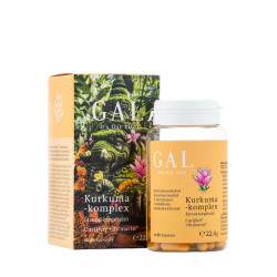 Kurkuma-komplex kapszula 60db GAL Vitaminok, egészségmegőrzés GAL