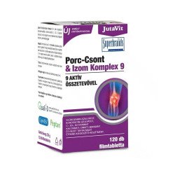 Porc-Csont & Izom komplex 9 tabletta 120db JutaVit Vitaminok, egészségmegőrzés JutaVit
