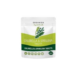 Chlorella és Spirulina bio tabletta 250db Organiqa Vitaminok, egészségmegőrzés Organiqa