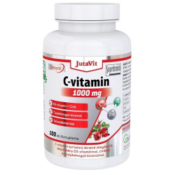 C-vitamin 1000mg + D3 + cink Retard tabletta 100db JutaVit Vitaminok, egészségmegőrzés JutaVit