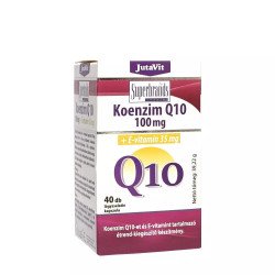 Koenzim Q10 100mg + E-vitamin kapszula 40db JutaVit Vitaminok, egészségmegőrzés JutaVit