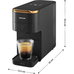 Kávéfőző Espresso Multi-kapszulás 3in1 SCC 1000BK SENCOR