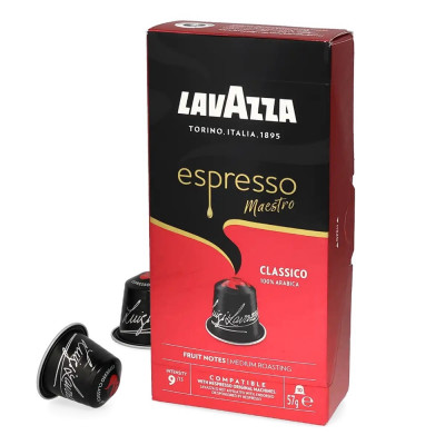 Kávékapszula, Nespresso kompatibilis, Lavazza Maestro Classico, 10db kapszula