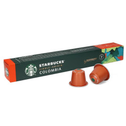 Kávékapszula, Nespresso kompatibilis, Starbucks Colombia, 10db kapszula Kapszulás kávék Starbucks