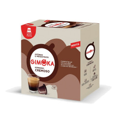 Kávékapszula, Nespresso kompatibilis, Gimoka Espresso Cremoso, 50db kapszula Kapszulás kávék Gimoka