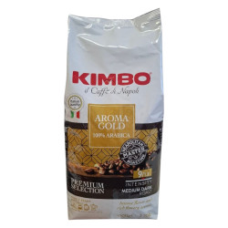Kávé szemes, 1000g, Kimbo Aroma Gold Szemes kávék Kimbo