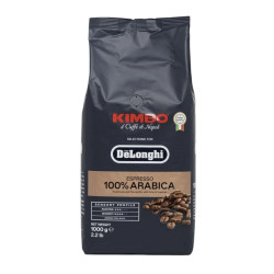 Kávé szemes, 1000g, Kimbo Delonghi Espresso Arabica Szemes kávék Kimbo