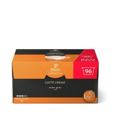 Kávékapszula, Tchibo Cafissimo Caffe Crema Vollmundig Rich Aroma 96 db kapszula