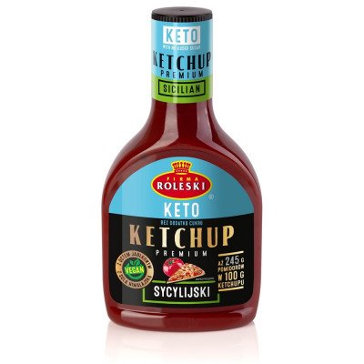 Ketchup, 425g, Keto Prémium Szicíliai Ketchup, Roleski