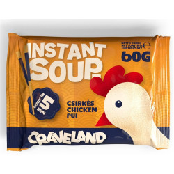Instant tésztaleves tasakos, 60g, Tyúkhús ízű Craveland Instant levesek Craveland