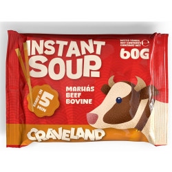 Instant tésztaleves tasakos, 60g, Marhahús ízű Craveland Instant levesek Craveland