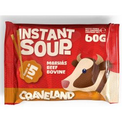 Instant tésztaleves tasakos, 60g, Marhahús ízű Craveland Instant levesek Craveland