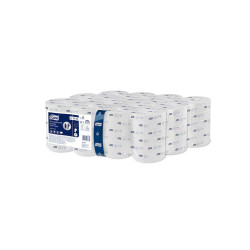 Toalettpapír 2 rétegű beslőmagos átmérő: 13 cm 820 lap/94,3 m/tekercs 24 tekercs/karton OptiServe® T7 Tork_472630 fehér Iroda üzemeltetés, munkavédelem Tork