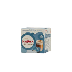 Kávékapszula, Dolce Gusto kompatibilis, Gimoka Cappuccino, 16db kapszula Kapszulás kávék Gimoka