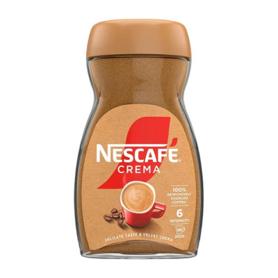 Kávé instant, 200g, üveges, Nescafé Classic Crema