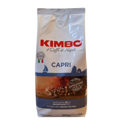 Kávé szemes, 1000g, Kimbo Caffé Capri