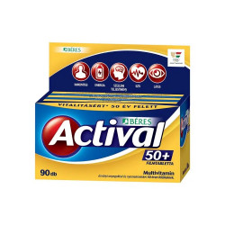 Actival 50+ filmtabletta 90db Béres Vitaminok, egészségmegőrzés Béres