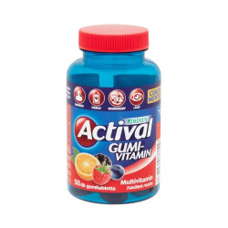Actival felnőtt gumivitamin 50db Béres Vitaminok, egészségmegőrzés Béres