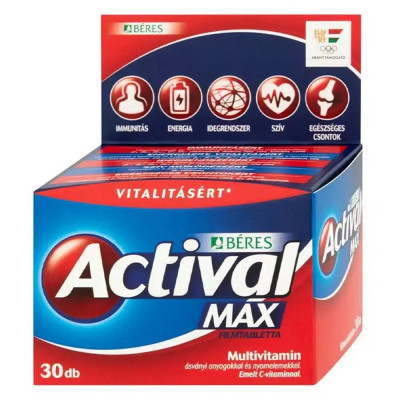 Actival Max filmtabletta 30db Béres