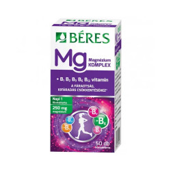 Magnézium Komplex filmtabletta 50db Béres Vitaminok, egészségmegőrzés Béres