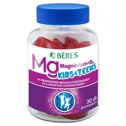 Magnézium+B6 Kids&Teens gumitabletta 30db Béres Vitaminok, egészségmegőrzés Béres