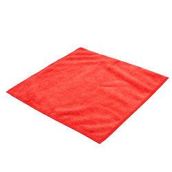 Törlőkendő mikroszálas 40 x 40 cm 300 g/m2 10 darab/csomag Bluering® Piros