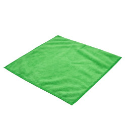 Törlőkendő mikroszálas 32 x 32 cm 300 g/m2 10 darab/csomag Bluering® Zöld