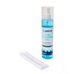 Monitor tisztító spray+ mikroszálás kendő 250ml, Platinet
