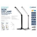 Asztali LED lámpa, aluminium 10 W, vezeték nélküli, szabályozható fényerővel és színhőmérséklettel Platinet ezüst