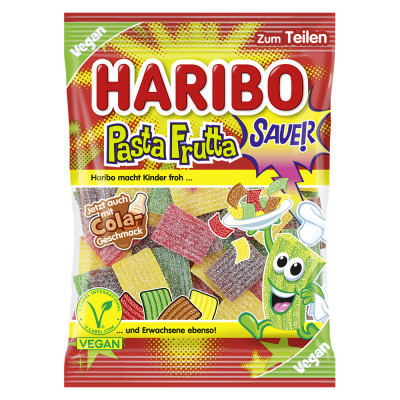 Gumicukor, 160g, Pasta Frutta Sauer, Haribo