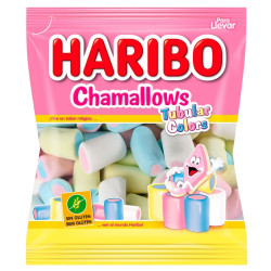 Pillecukor, 90g, Chamallows Tubular Colors, Haribo Édességek, kekszek, krékerek, chipsek,magvak Haribo