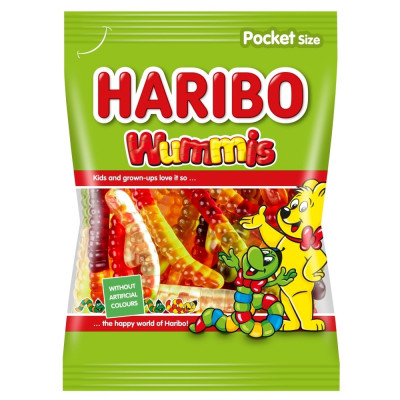 Gumicukor, 100g, Wummis (kukacok), Haribo