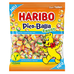 Gumicukor, 80g, Pico Balla Sour, Haribo Édességek, kekszek, krékerek, chipsek,magvak Haribo