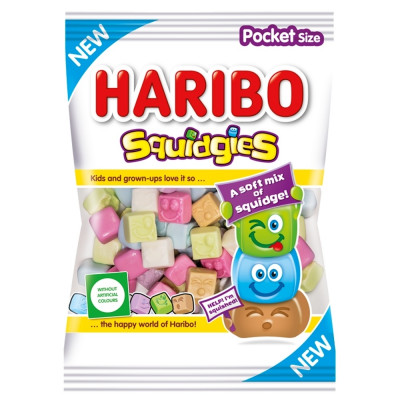 Gumicukor, 80g, Squidgies, Haribo